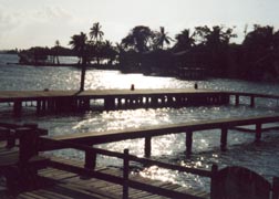 Evening in Roatan