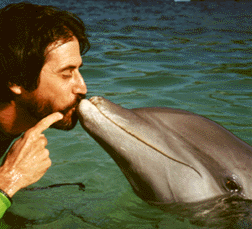 Dolphin Kissing Jon